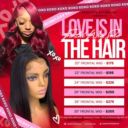 Love is in the Hair Sale