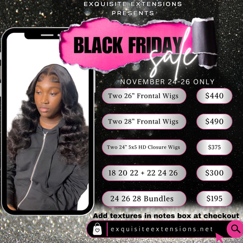 Frontal for Black Friday Deal