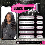 Two 26” Frontal Wigs